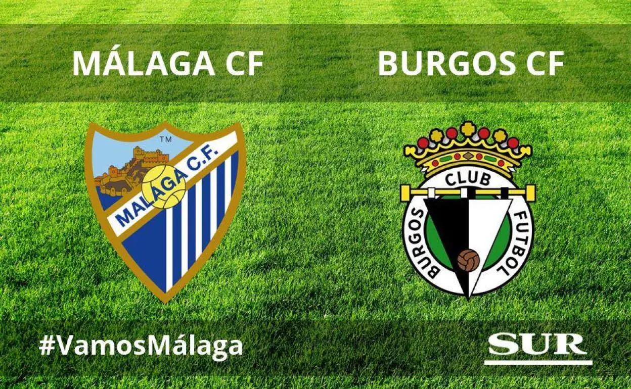 Posiciones de málaga cf contra burgos club de fútbol